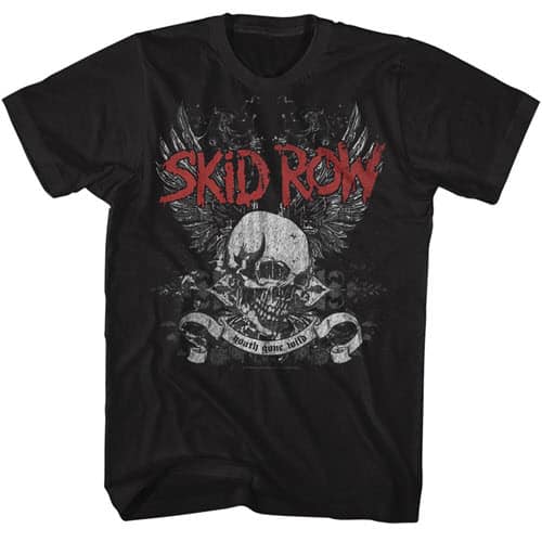 Skid Row's Skull and Wings Graphic Shirt