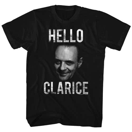 Silence of the Lambs Hello Clarice Graphic Shirt