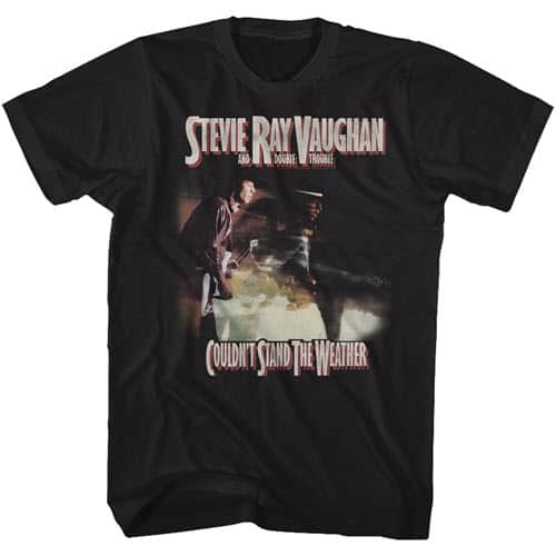 Stevie Ray Vaughan's Couldn't Stand The Weather Graphic Shirt
