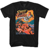 Street Fighter's Character Collage Graphic Shirt