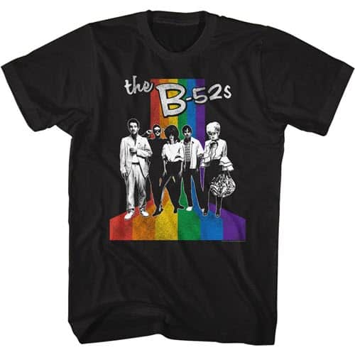 Band & Rainbow B-52s Shirt