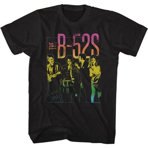 The B-52s Band Photo Gradient Graphic Shirt