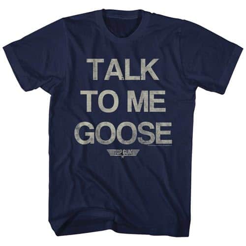 Top Gun's Talk to me Goose Graphic Shirt
