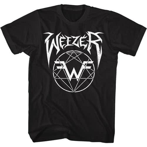 Weezer Metal Logo T-Shirt