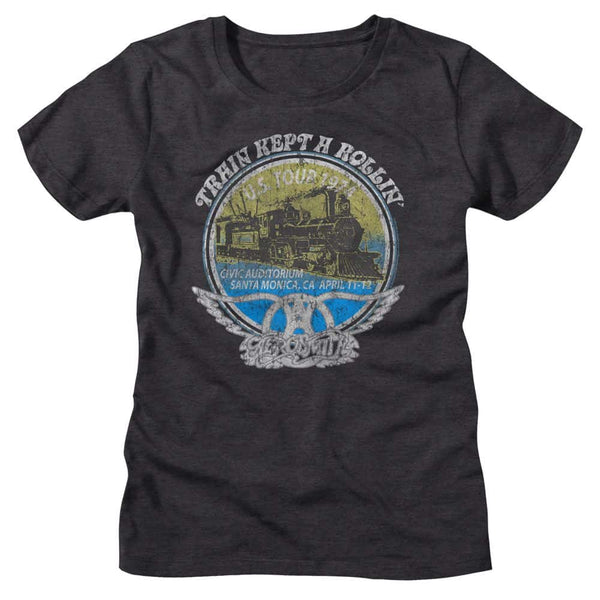 Rollin- Ladies Aerosmith T-Shirt