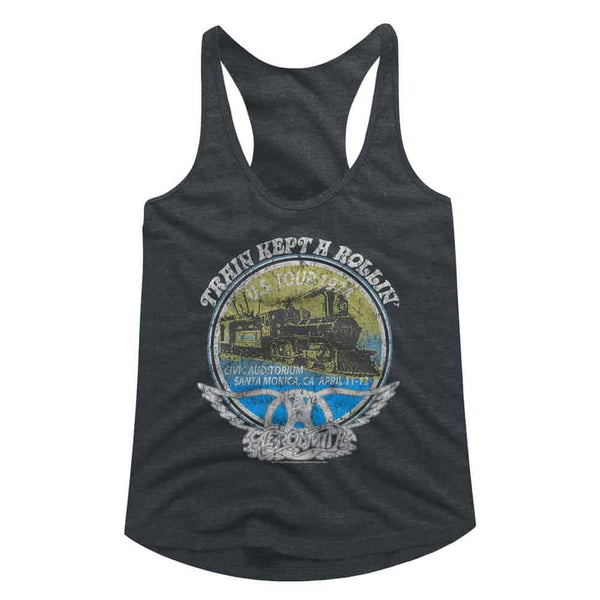 Rollin- Aerosmith Racerback