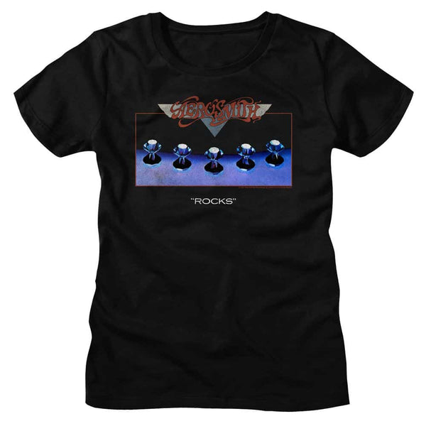Rocks- Ladies Aerosmith T-Shirt