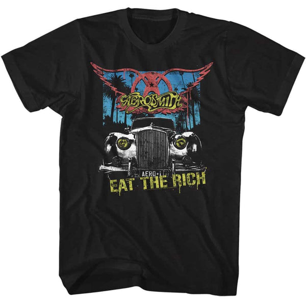 Eat The Rich Car-Aerosmith T-Shirt