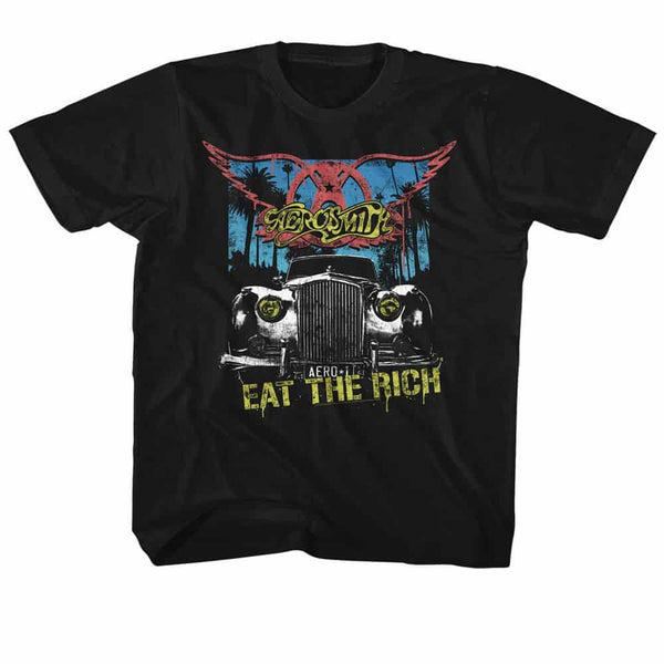 Eat The Rich Car- Youth Aerosmith Aerosmith T-Shirt
