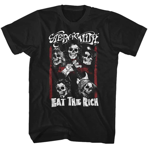 Eat The Rich Skull-Aerosmith T-Shirt