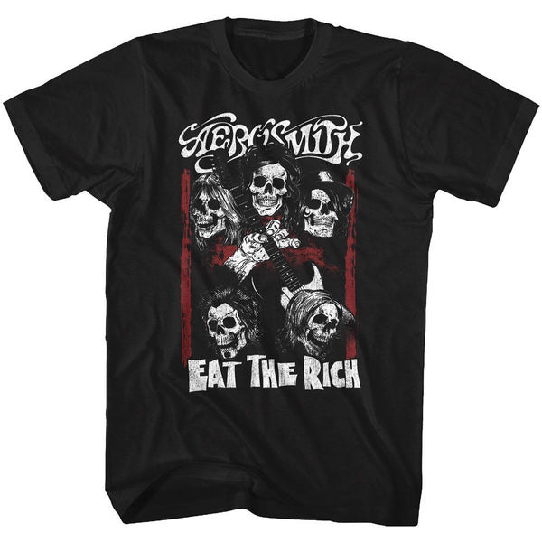 Eat The Rich Skull - Aerosmith T-Shirt