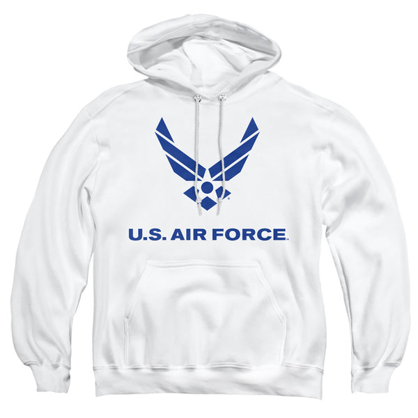 Air Force - Distressed Logo Adult Pullover Hoodie