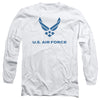 Air Force - Distressed Logo Adult Long Sleeve
