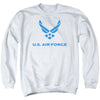 Air Force - Distressed Logo Adult Crewneck Sweatshirt