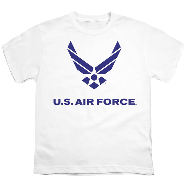 Air Force - Distressed Logo Youth Short Sleeve