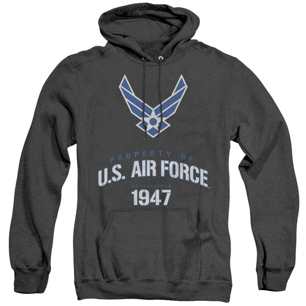 Air Force - Property Of Adult Heather Hoodie