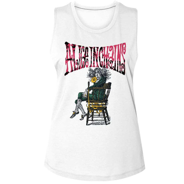 Alice In Chains Alice-Ladies Muscle Tank