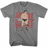 Andre The Giant Andre And Ropes- S/S Tshirt