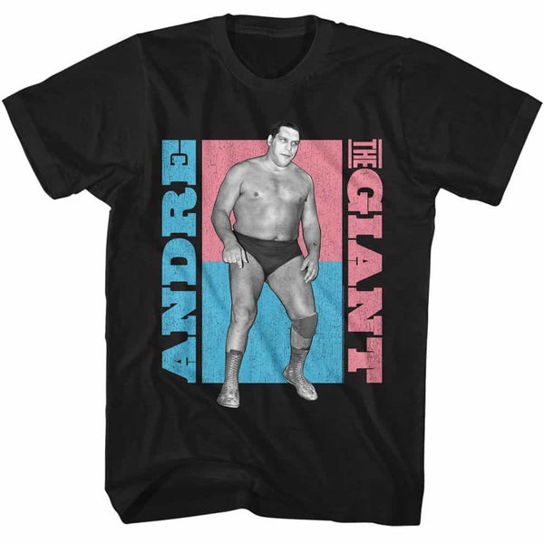 Andre The Giant Atg Color Blocks- S/S Tshirt