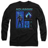 Aquaman And The Lost Kingdom - Aquaman Stats Adult Long Sleeve