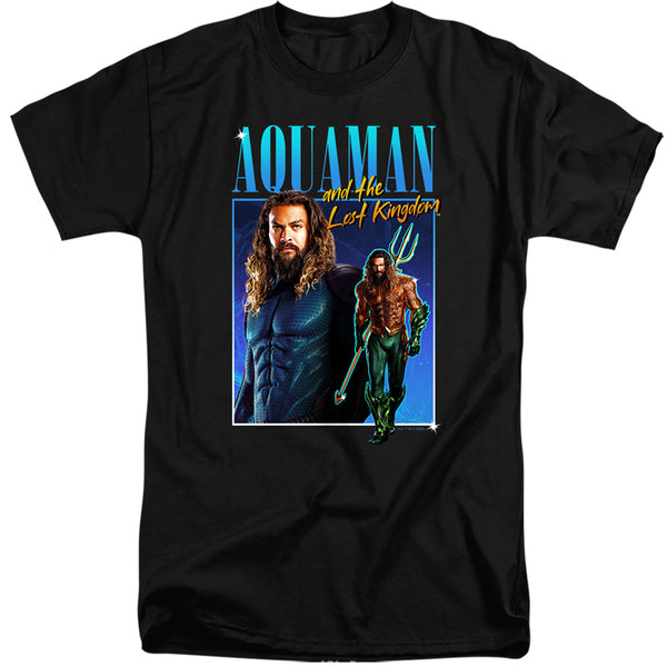 Aquaman And The Lost Kingdom - 90's Style Aquaman Adult Tall Fit Short Sleeve