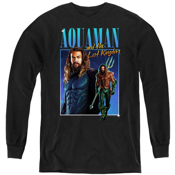 Aquaman And The Lost Kingdom - 90's Style Aquaman L - S Youth