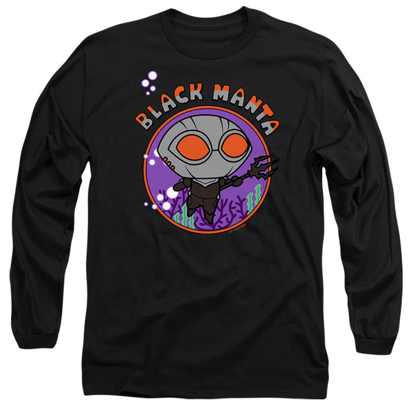 Aquaman And The Lost Kingdom - Chibi Black Manta Adult Long Sleeve