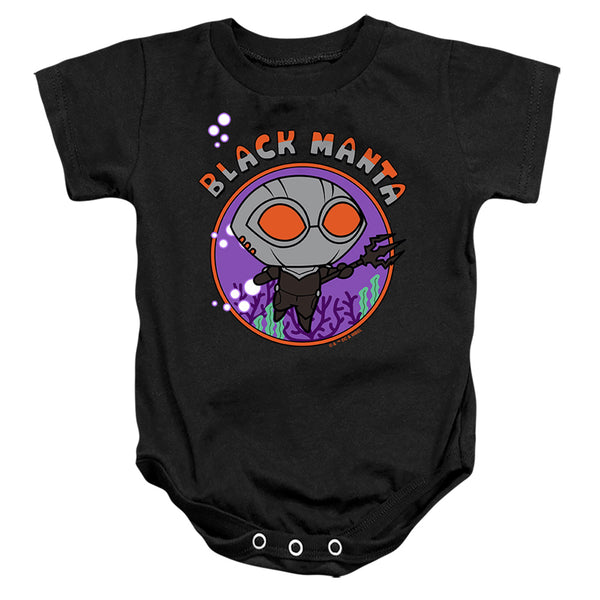 Aquaman And The Lost Kingdom - Chibi Black Manta Infant Snapsuit