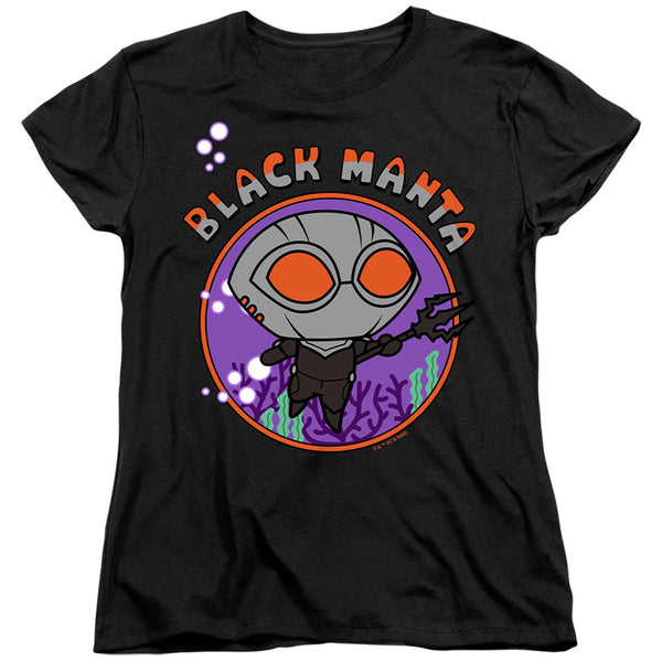 Aquaman And The Lost Kingdom - Chibi Black Manta Women's Short Sleeve