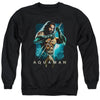 Aquaman Movie - Trident Adult Crewneck Sweatshirt