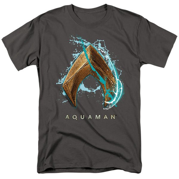 Aquaman Movie - Water Shield Adult Regular Fit Short Sleeve