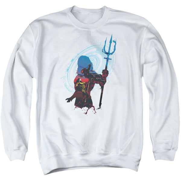 Aquaman Movie - Silhouette Adult Crewneck Sweatshirt