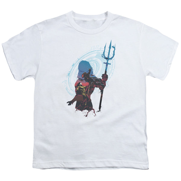 Aquaman Movie - Silhouette Youth Short Sleeve