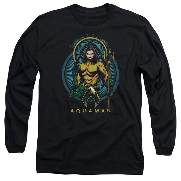 Aquaman Movie - Aqua Nouveau Adult Long Sleeve