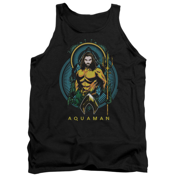 Aquaman Movie - Aqua Nouveau Adult Tank Top