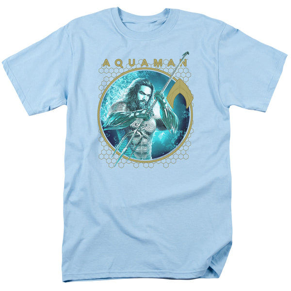 Aquaman Movie - Trident Of Neptune Adult Regular Fit Short Sleeve