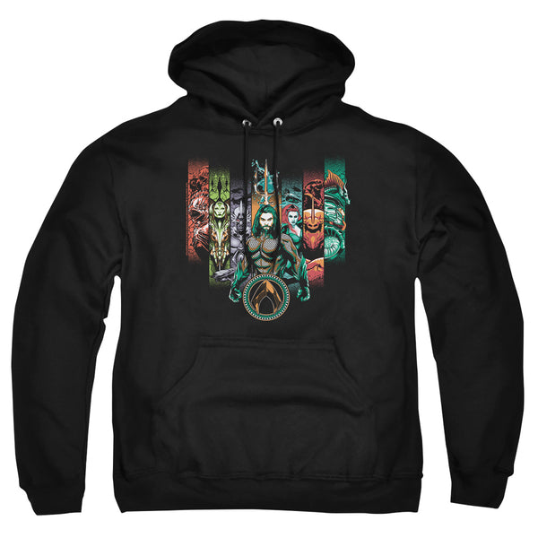 Aquaman Movie - Unite The Kingdoms Adult Pullover Hoodie