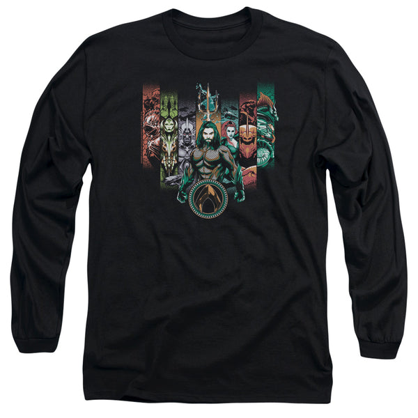 Aquaman Movie - Unite The Kingdoms Adult Long Sleeve