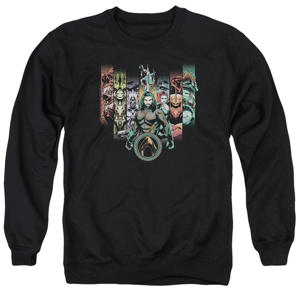 Aquaman Movie - Unite The Kingdoms Adult Crewneck Sweatshirt