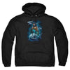 Aquaman Movie - Swimming With Sharks Adult Pullover Hoodie