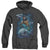 Aquaman Movie - Swimming With Sharks Adult Heather Hoodie