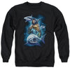 Aquaman Movie - Swimming With Sharks Adult Crewneck Sweatshirt