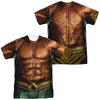 Aquaman Movie - Aquaman Uniform Adult Regular Fit Short Sleeve 100% Poly