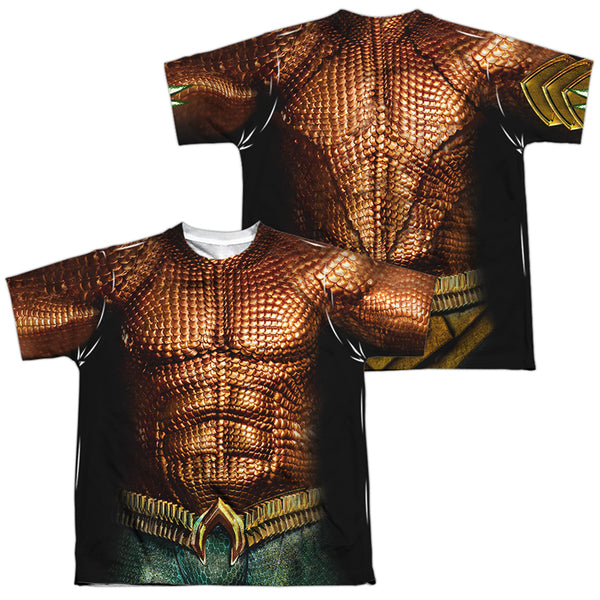 Aquaman Movie - Aquaman Uniform Youth Short Sleeve 100% Poly