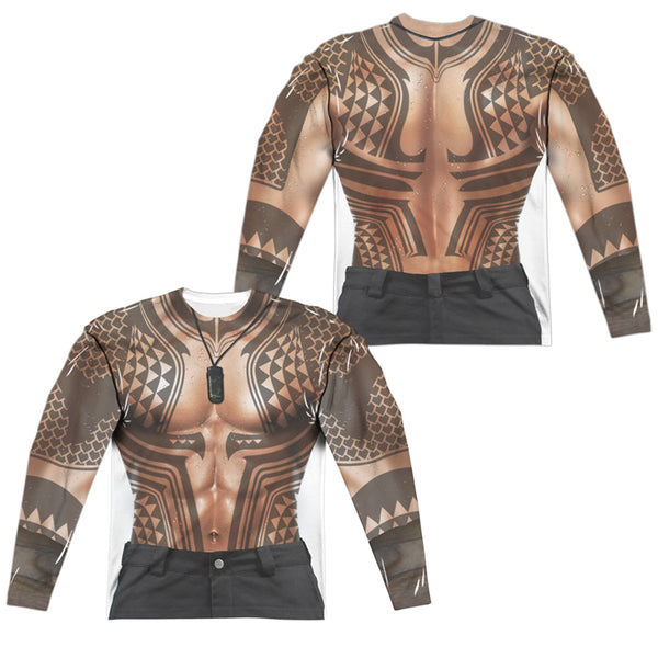 Aquaman Movie - Aquaman Tattoos L - S Adult Poly Crew