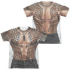 Aquaman Movie - Aquaman Tattoos Adult Regular Fit Short Sleeve 65 - 35 Poly - Cotton