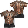 Aquaman Movie - Aquaman Tattoos Adult Regular Fit Short Sleeve 100% Poly