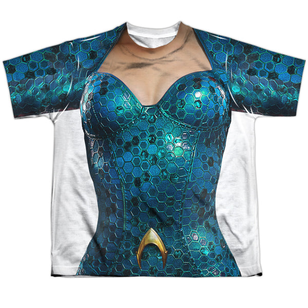 Aquaman Movie - Mera Uniform Youth Short Sleeve 100% Poly