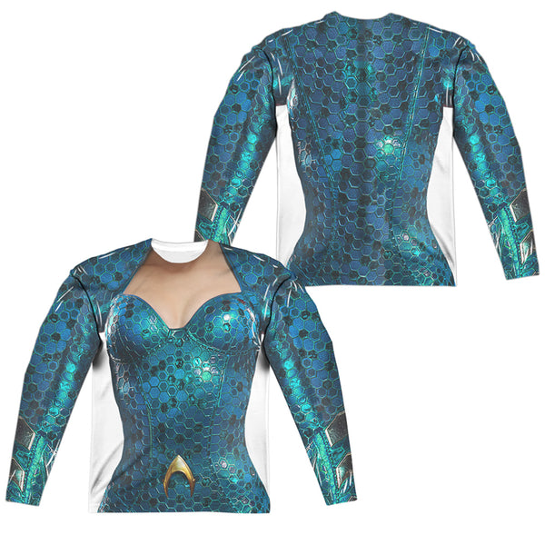Aquaman Movie - Mera Uniform L - S Adult Poly Crew