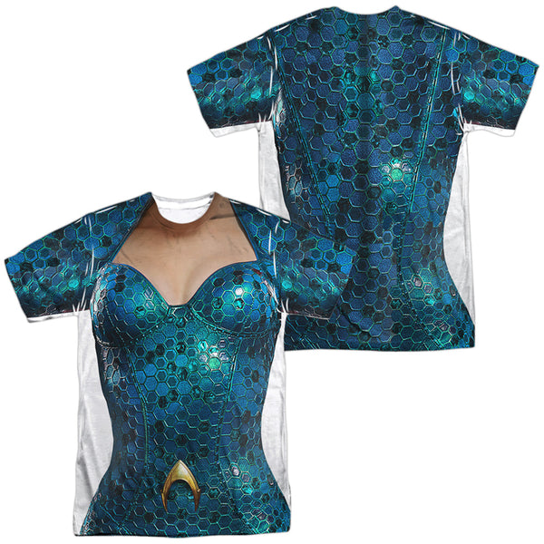 Aquaman Movie - Mera Uniform Adult Regular Fit Short Sleeve 100% Poly